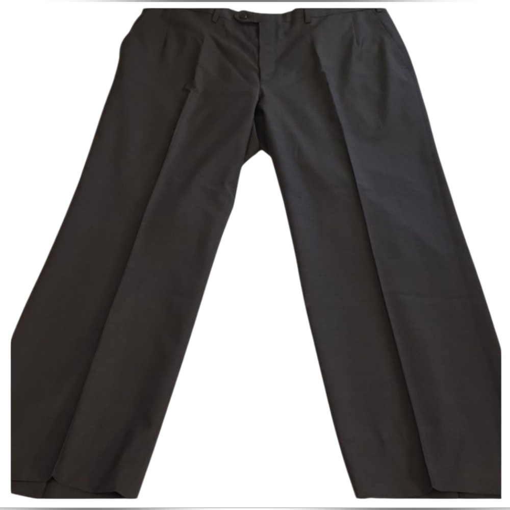 Brioni Cannes Men's Brown Wool 130's Trousers NWT